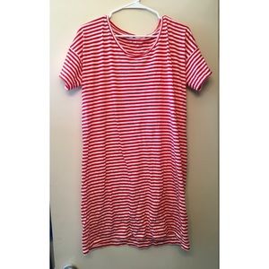 Everlane Striped T-Shirt Dress